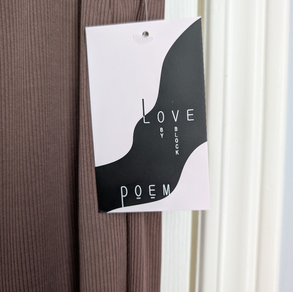 ❤️2 FOR 25❤️ Love Poem Wide-Leg Drawstring Lounge Pants - Picture 3 of 3